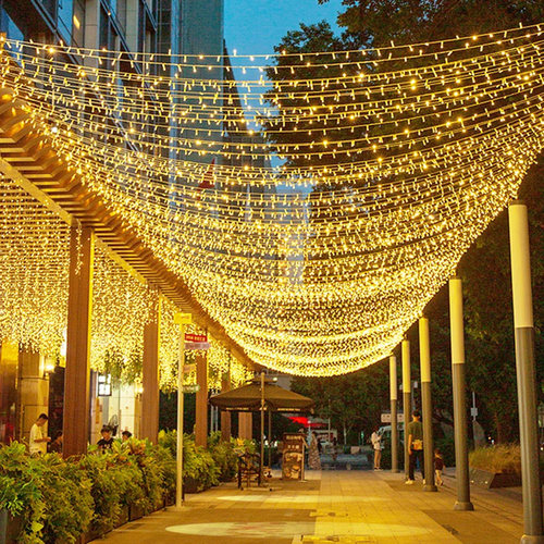 太阳能灯串户外布置装饰氛围灯