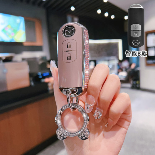 马自达昂克赛拉钥匙套cx30汽车cx50阿特兹cx5扣cx4睿翼2026款壳套