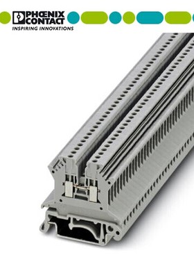 原装德国菲尼克斯UK6N 组合式直通接线端子 3004524 6平方 灰色