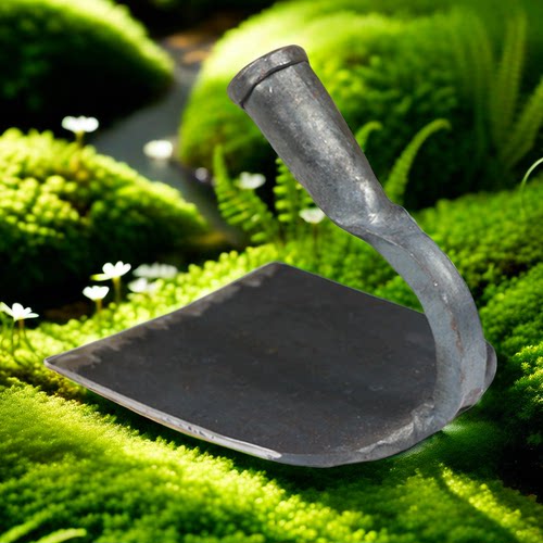 全钢锻打锄头草锄地锄头农用翻土挖地种菜除草铲灰户外农具锄头