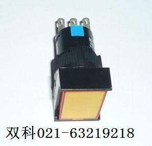 双科电气开孔*16MM瞬动 矩形 长方形自复位按钮开关LAY50-16AJ-11