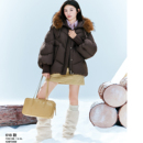 面包服九成品衣壳翻新加工定制 潮流短款 2025女款 立体O型时尚