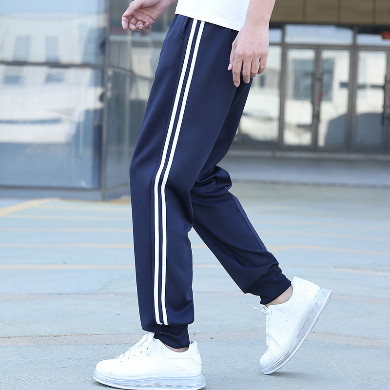 校服裤子束脚中学生不起球不掉色