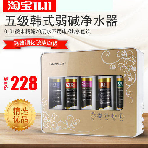 台湾智特净水器水龙头过滤器自来水家用直饮高端厨房厢式机 - 封面