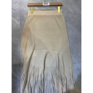 针织半身裙JY645 秋冬显瘦百搭时尚 657 2025新款 九月