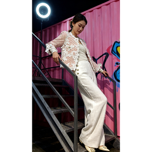 349 秋冬轻奢设计感气质小香风外套JY348 2025新款