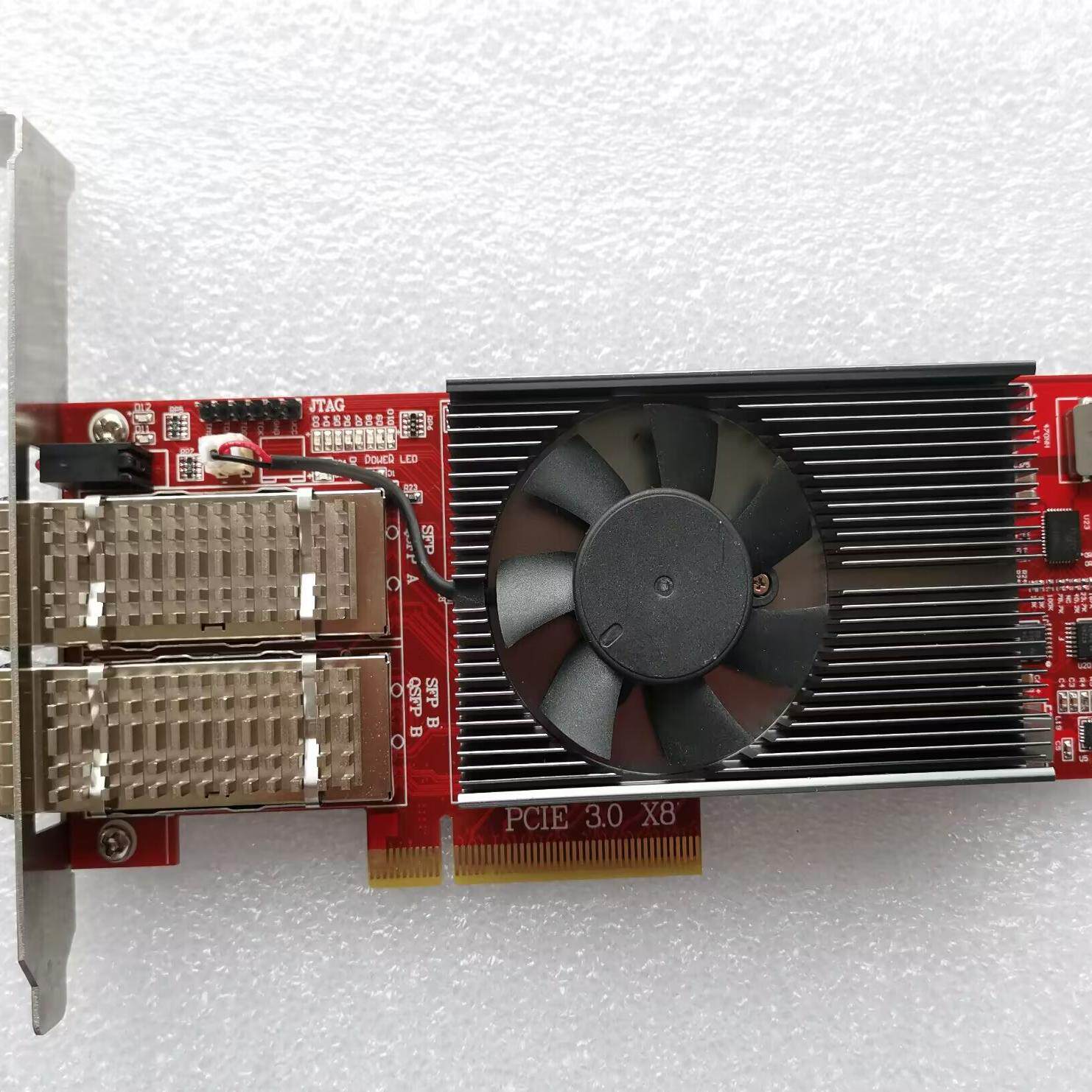 fpga加速卡开发板xilinx fpga pcie Kintex UltraScale 100G无DDR