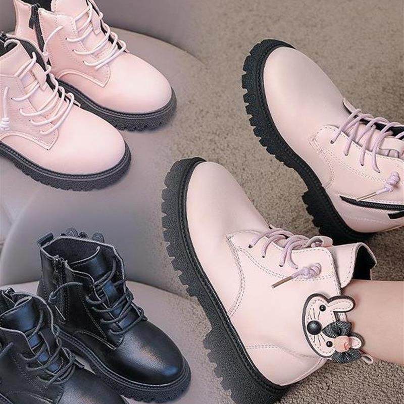 女童马丁靴儿童短靴2025秋冬新款中大童软底女童靴子英伦风公主靴,童鞋/婴儿鞋/亲子鞋,皮靴,淘宝优惠券,粉丝福利购,淘宝优惠卷