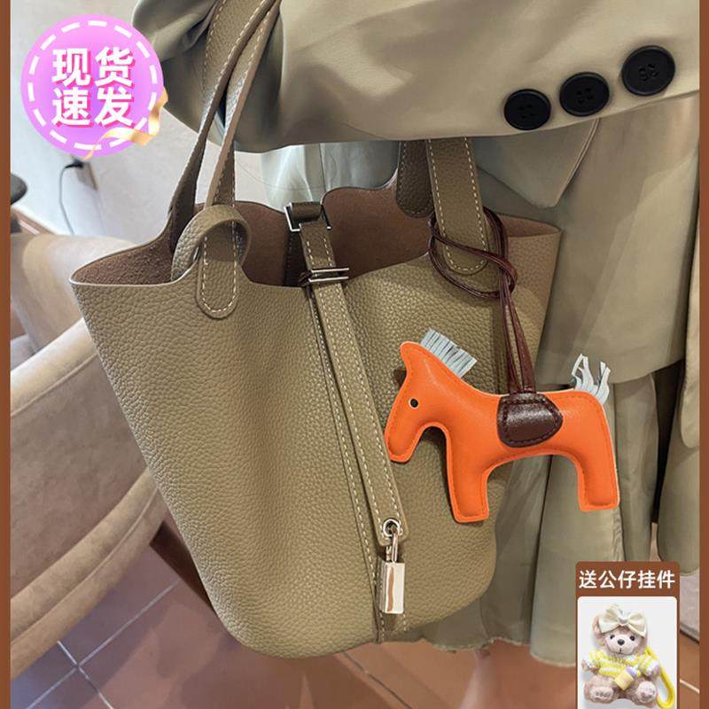 第一层牛皮水桶袋2025新多功能真皮蔬菜篮子女士包大容量手提袋手,箱包皮具/热销女包/男包,通用款女包,淘宝优惠券,粉丝福利购,淘宝优惠卷
