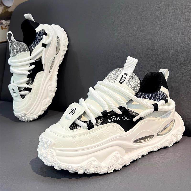 男鞋2025新款秋季气垫厚底增高运动鞋潮牌高级感休闲爆款老爹鞋子,流行男鞋,老爹鞋,淘宝优惠券,粉丝福利购,淘宝优惠卷