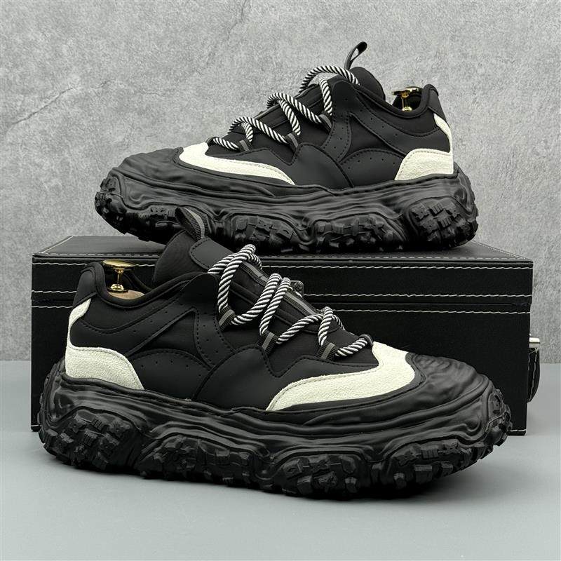 小众设计老爹鞋男2025夏季新厚底增高男鞋百搭运动休闲鞋时尚潮鞋,流行男鞋,老爹鞋,淘宝优惠券,粉丝福利购,淘宝优惠卷