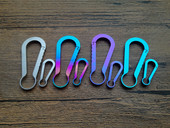 钛合金挂扣 钛钥匙扣钛户外快挂扣 钛合金登山扣挂扣