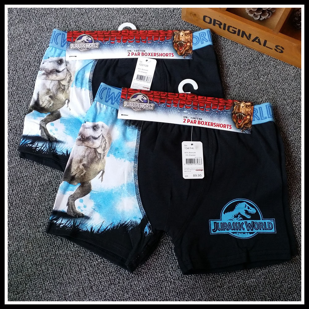 2条装外贸新品男童平角内裤纯棉欧洲恐龙印花儿童四角裤短裤四季在类目 童装/婴儿装/亲子装, 儿童内衣裤, 内裤中 - 来自Buy2taobao.com提供专业的淘宝代购服务