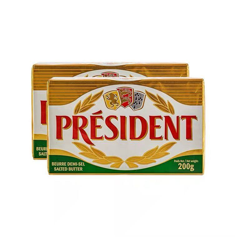 法国总统发酵黄油200克咸味有盐黄油进口动物黄油家用煎牛排烘焙,粮油调味/速食/干货/烘焙,黄油,淘宝优惠券,粉丝福利购,淘宝优惠卷