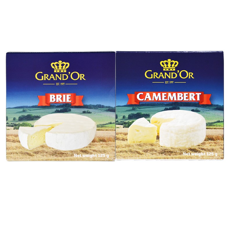 1盒包邮格兰特camembert卡蒙干酪
