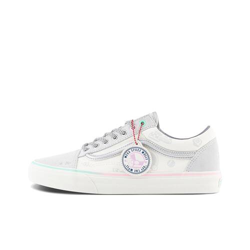 Vans范斯Old Skool SPACE MOLLY 经典舒适 板鞋 男女同款 浅灰色