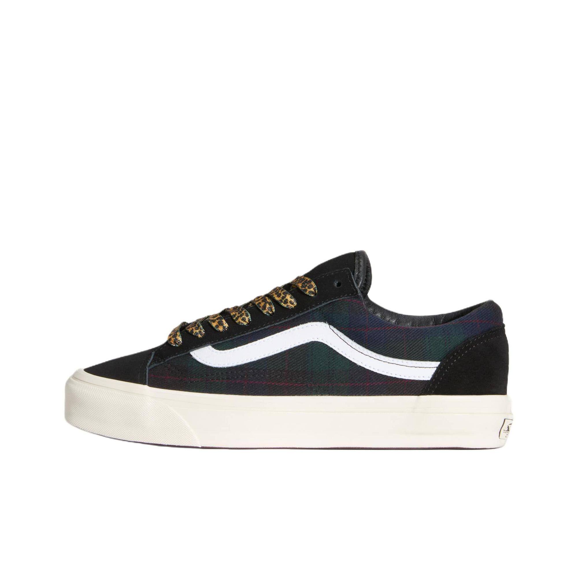 Vans范斯Old Skool 36 Premium 经典舒适 低帮板鞋 男女同款 黑白