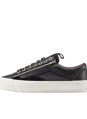 Vans范斯Old Skool 36 Premium 百搭舒适 低帮 板鞋 男女同款 黑