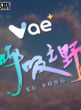 Vae 许嵩呼吸之野汽车车贴2025演唱会歌迷粉丝应援周边防水贴纸