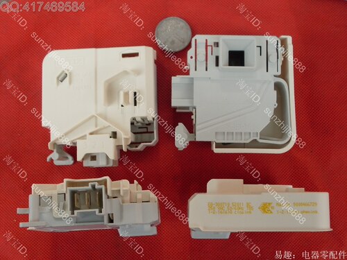 适用美的西门滚筒洗衣机微延时门开关 电子门锁 大家电配件 原装