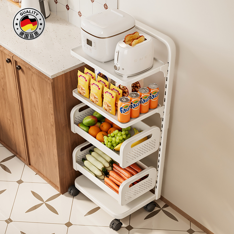 果蔬菜篮子置物架厨房小推车