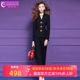 气质外套职业裤 菲梦伊黑色西装 商务通勤干练修身 女秋季 两件套 套装