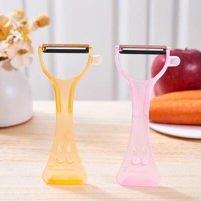日本进口不锈钢水果削皮器