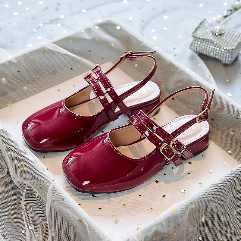 女童凉鞋夏款2026新款公主爆款洋气小女孩夏天中大童儿童高跟鞋子