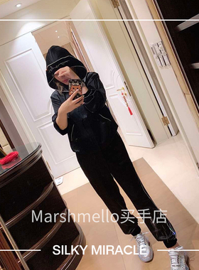 [6折]SILKY MIRACLE GAIETY真丝睡衣女蚕丝水晶帽衫家居服可外