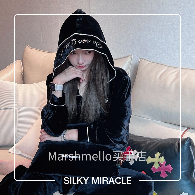SILKYMIRACLE女士帽衫