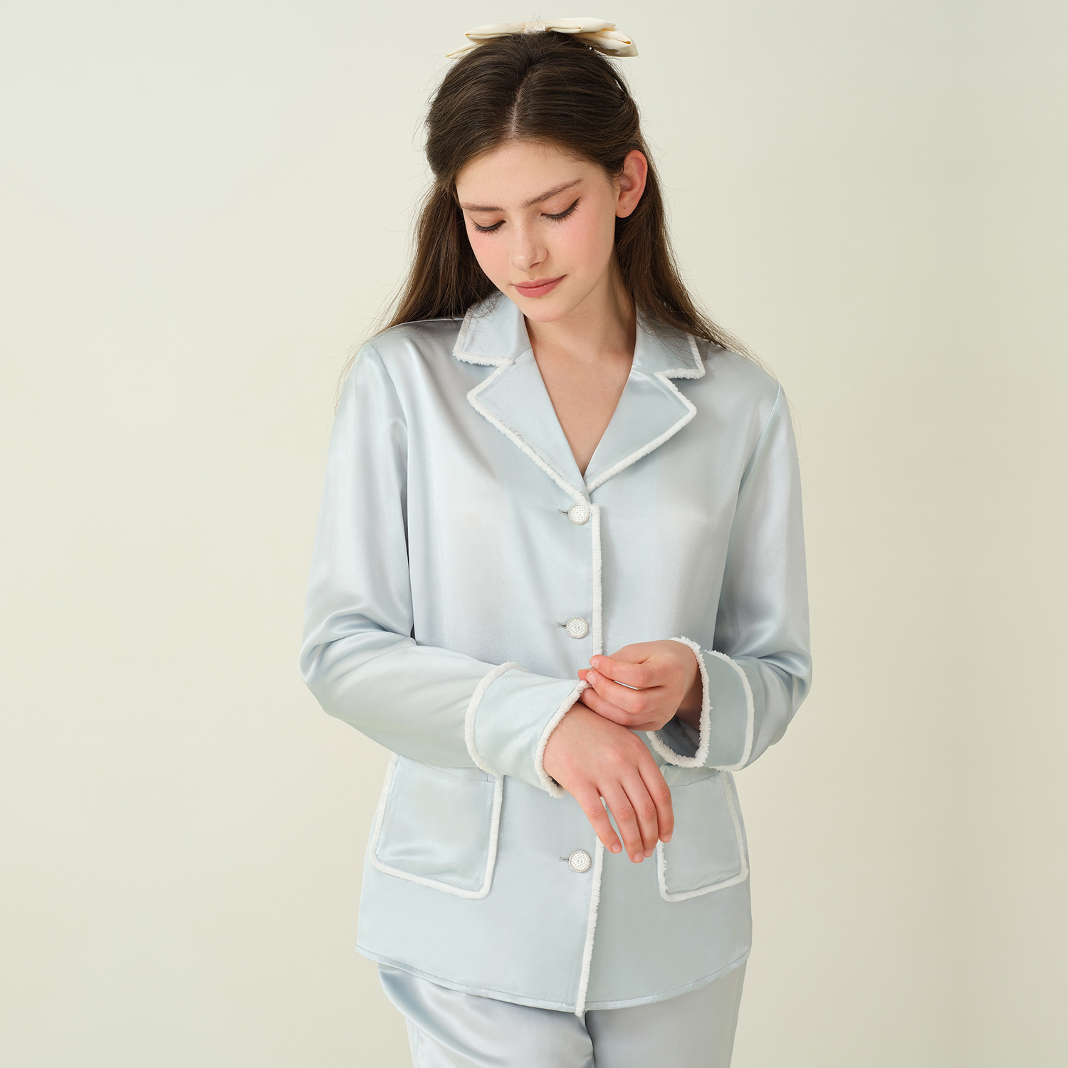 SILKYMIRACLE女真丝睡衣正品