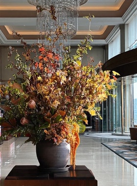 海虹景观仿真花艺桌面假绿植盆景