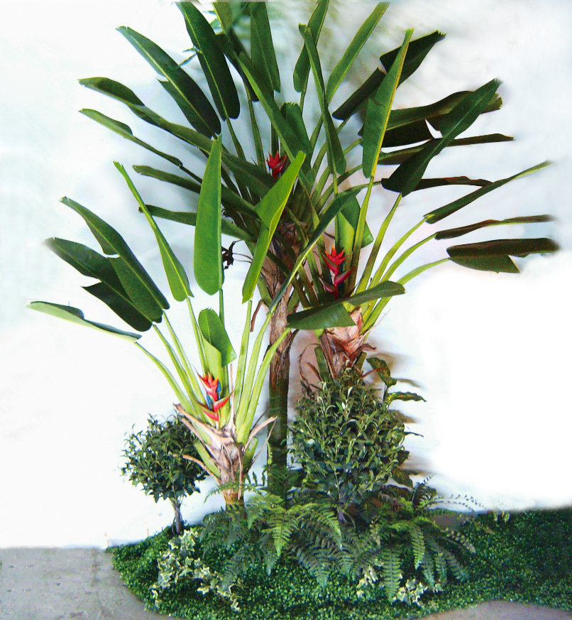旅人蕉仿真植物假芭蕉树大叶子植物盆栽仿真落地盆景客厅家居装饰