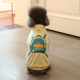 狗狗衣服春夏装 猫衣 背包印花T恤比熊泰迪小型犬宠物衣服纯棉薄款