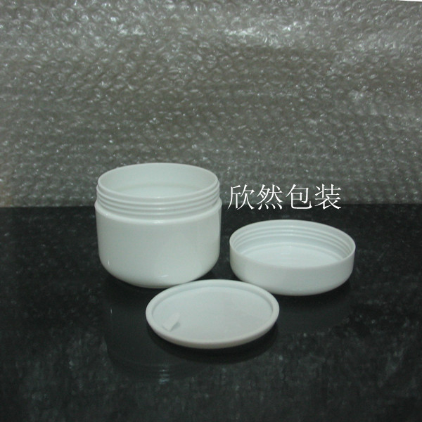 50g全白面霜瓶/膏霜瓶/塑料空瓶子/乳液瓶/面膜瓶/膏体盒/分装瓶图片