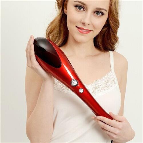 跨境海豚按摩棒器电动捶背器敲打锤多功能全身家用震动手持式按摩