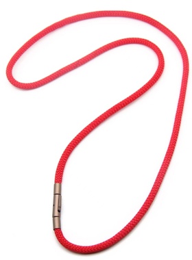 3mm尼龙绳项链黄金吊坠绳锁骨链