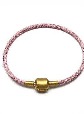 2.5mm防水细款钢丝绳手绳本命年红绳3D转运珠串绳diy情侣马卡龙色