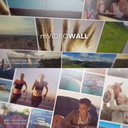 FCPX插件 56组视频照片墙场景展示动画 mVideowall-天天素材网
