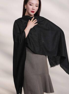 NagarNan-P系列Gents KK kalamkari那家楠克什米尔手工羊绒披肩