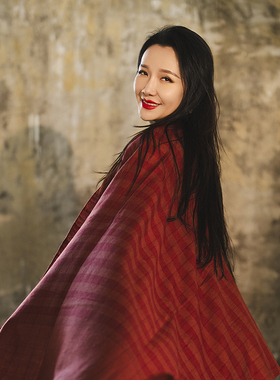 NagarNan-CXN&CAN咖标X系列收藏级超珊瑚格纹素胚面料控17850#