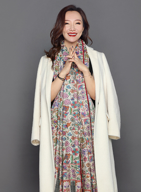 NagarNan- X系列收藏级Gents卡尼Kani那家楠披肩围巾9314#