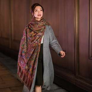 NagarNan-CXN&CAN咖标X系列50％双面编织卡尼Kani那家楠披肩9559#