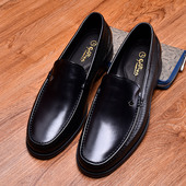 2024夏季 套脚镂空商务休闲皮鞋 新款 金利来男鞋 专柜正品 鞋 男皮凉鞋