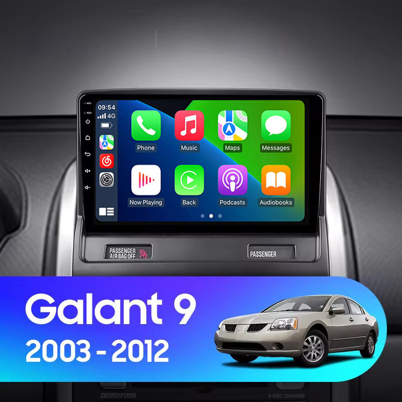 9寸2004-12款适用于三菱Galant戈蓝Galan帕杰罗安卓中控车载导航