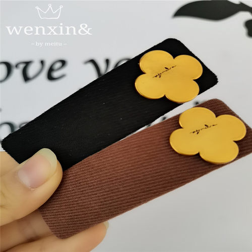 小香风东大门ins四叶草bb夹新品
