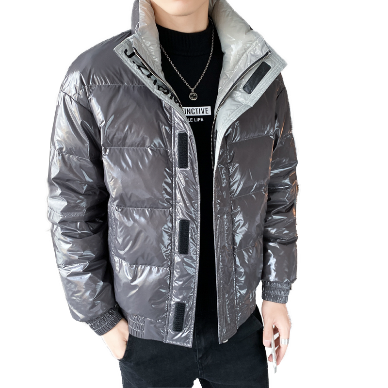 冬季韩版精品亮面面包服保暖羽绒服夹克外套1Y8019-P185控235,男装羽绒服,星座308A