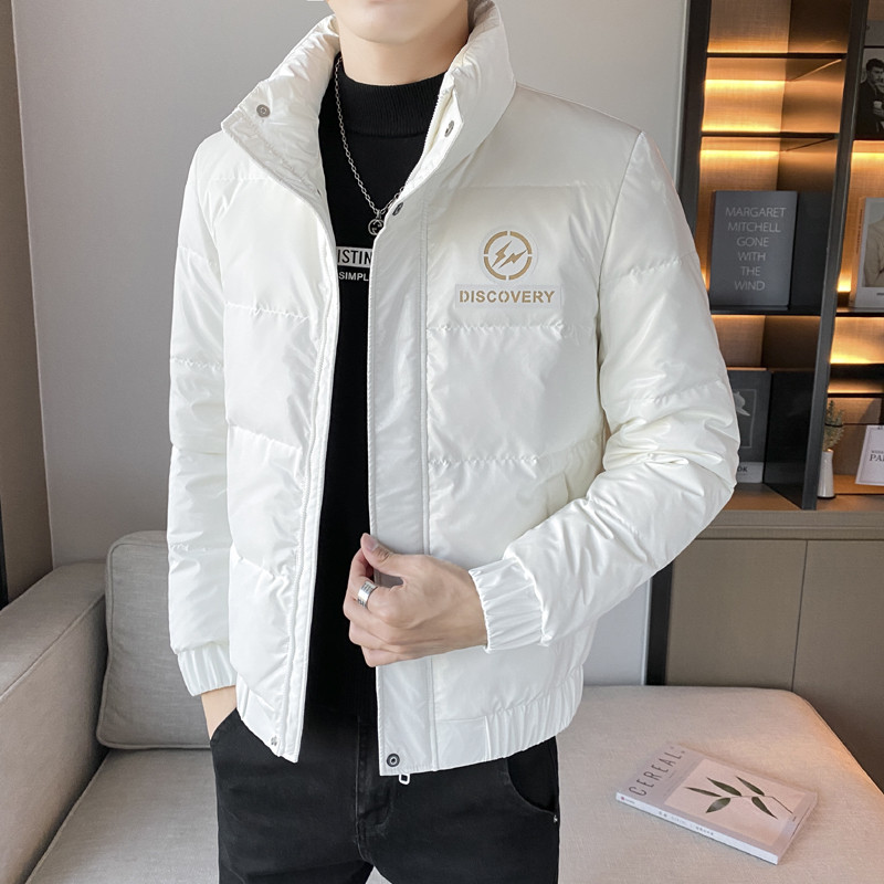 冬季精品修身闪电雕花亮面保暖羽绒服夹克外套4Y8026-P175控228,男装羽绒服,星座308A
