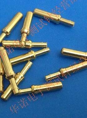 导电针/电流电池针3.5*15MM/梅花头型导电针/触针 铜质镀金