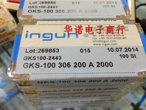 GKS-100306200A2000/PA100-H4/INGUN英刚探针 2.0九爪梅花头